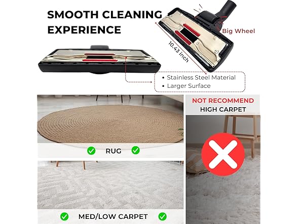 GHAMADE Vacuum Attachments