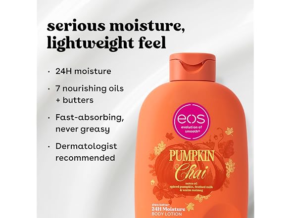 EOS Pumpkin Chai Body Lotion 16 fl oz