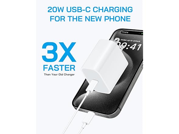 AISNI iPhone 17/16/15 Charger Fast Charging - 3 Pack