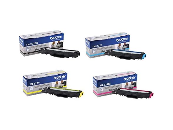 Brother BROTHER TN227-4PK Brother TN227 4 PACK BUNDLE (C