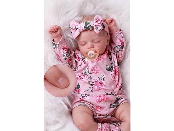 BABESIDE 20" Reborn Baby Doll, Girl