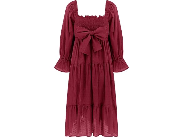 R.Vivimos Women (L) Summer Cotton Polka Dots Dress