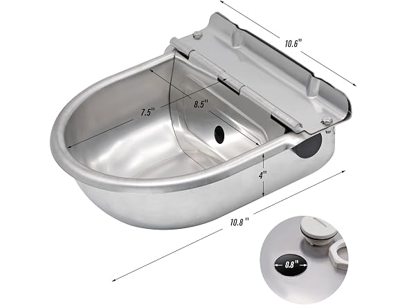 KHEARPSL Automatic Dog Water Bowl Dispenser