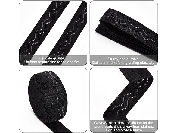 GORGECRAFT 10 Yards Black Heavy Stretch
