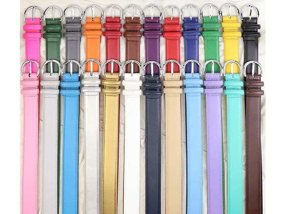 Falari Women (XS 26-28) Genuine Leather Belt Belt