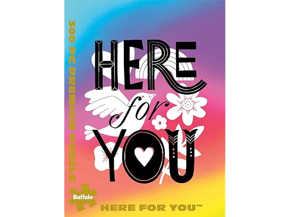 Gold - Here for You - 300 Large Piece Jigsaw Puzzle