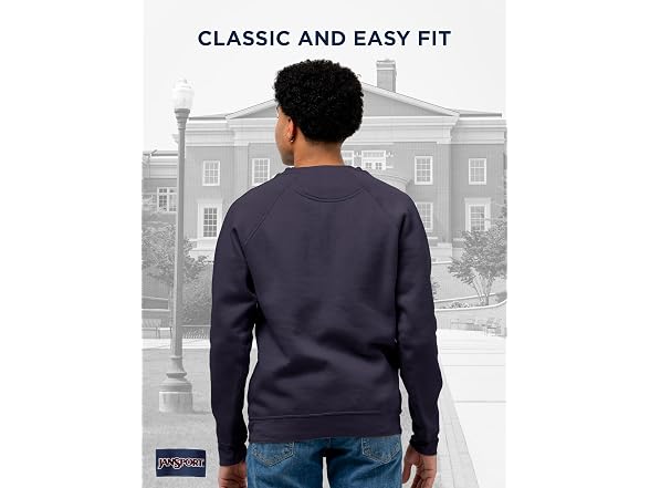 JanSport (XL) NCAA Rival Crew Sweatshirt