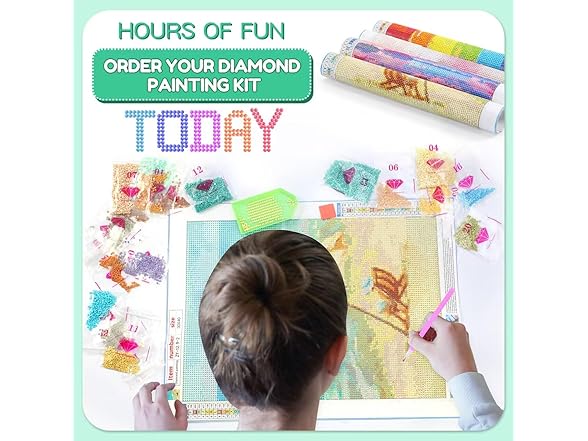 HMDIIMGE Diamond Painting Kits, Dappled Gray Horse