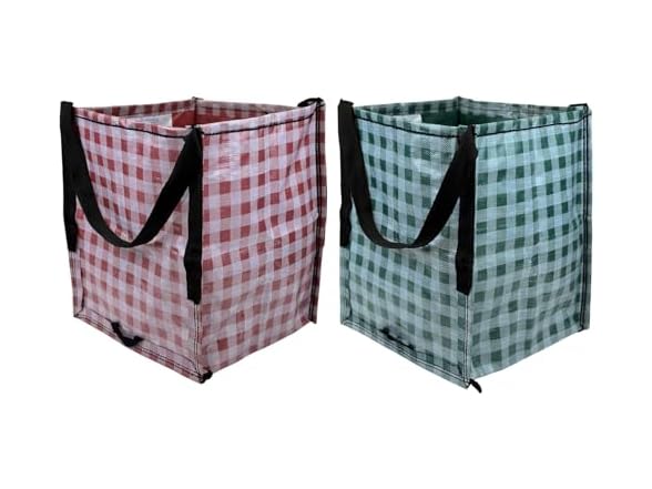 DURASACK Heavy Duty Storage Tote Bag 22Gal, 2 PK