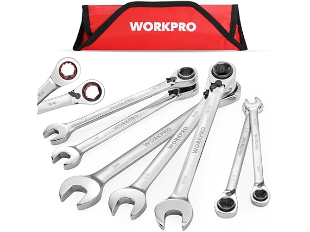 $23.99, Was $45.99, 47% Off! WORKPRO 7pc Reversible Ratchet Set dealfomo