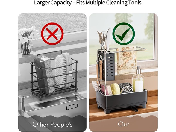 Sponge Holder for Kitchen Sink