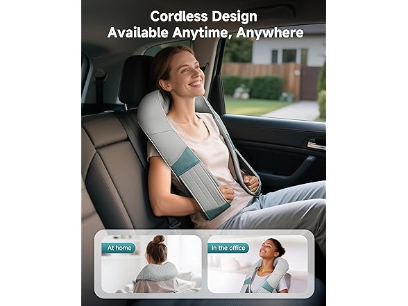Snailax Cordless Neck Massager