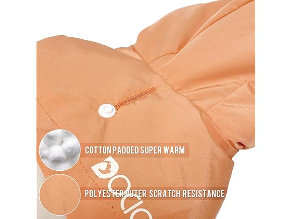 Small Dogs Coat Cozy Warm Hoodie Pet Clothes