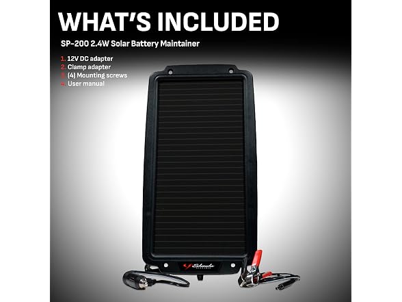 Schumacher Electric SP-200 2.4W Solar Charger