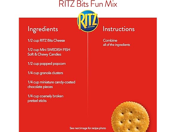 (1) Ritz Bits Lunch Snacks 40-pack