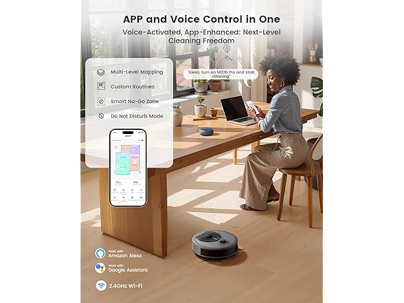 Lefant M330 Pro Robot Vacuum and Mop