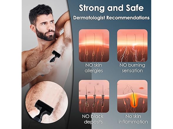 Body Hair Trimmer for Men