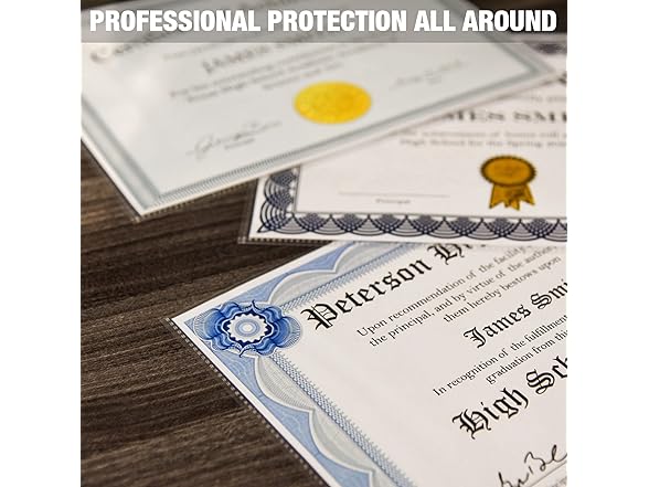 Samsill No Holes Sheet Protectors, 50Pk