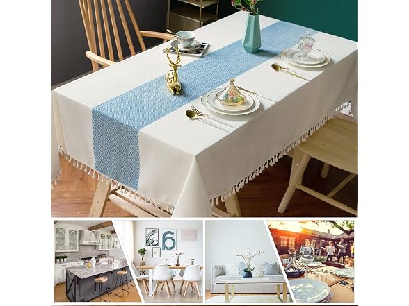 Deep Dream Table Cloth Rect Rustic