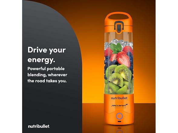 nutribullet x McLaren Formula 1 Team: Portable Blender
