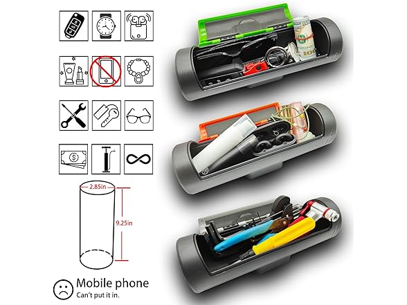BOWENDA Scooter Lock Box 3-Digit