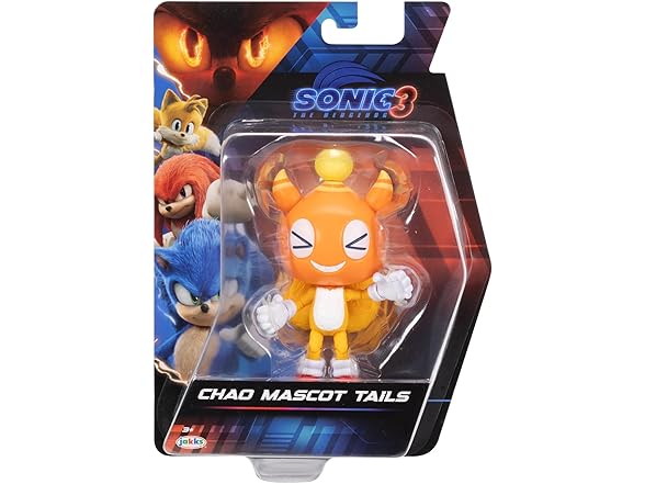 Sonic 3 Movie Action Figures 5" Chao Mascot Tails Figure