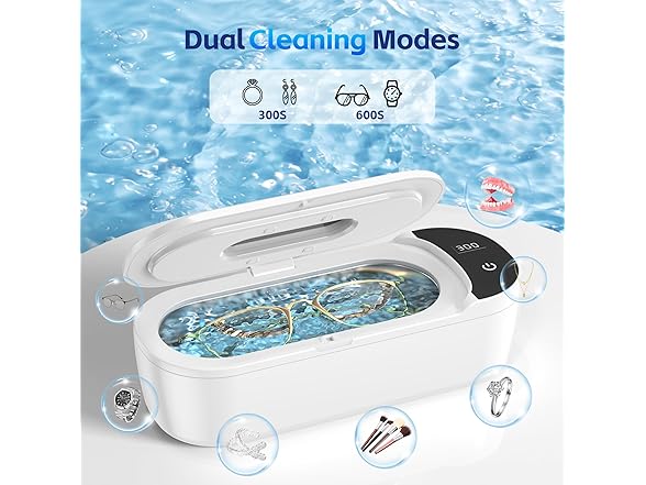 Hanvix Ultrasonic Jewelry Cleaner