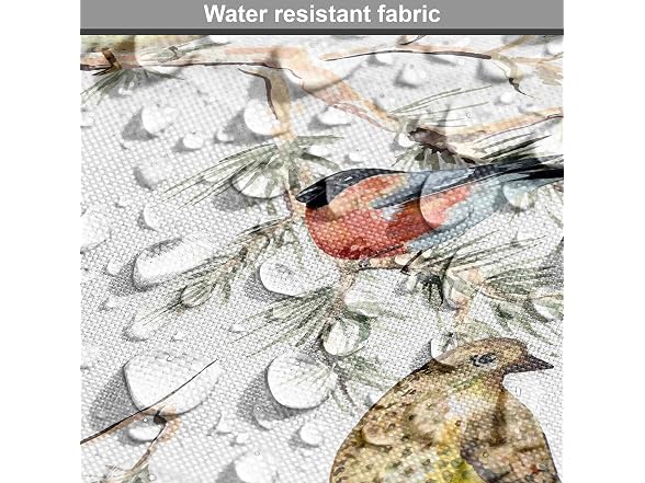 Ambesonne Animal Fabric by The Yard, Sparrows