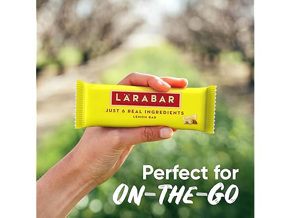 18CT Larabar Lemon Bar Fruit and Nut Bars 28.8 oz.
