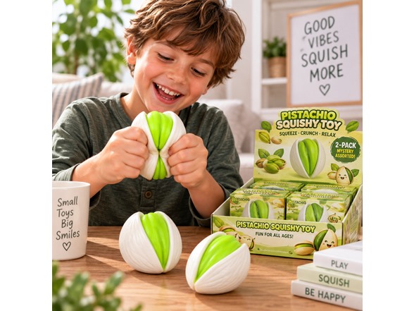 Pistachio Crunch Squishy 2-Pk