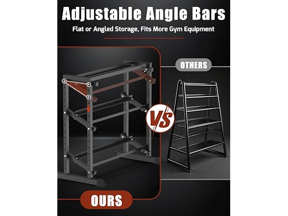 Heavy Duty Adjustable Weight Storage Rack