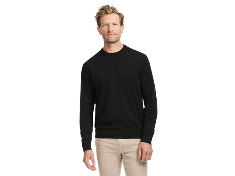 SAKS Fifth Avenue Mens Jersey Stitch Crewneck - Gallery 5