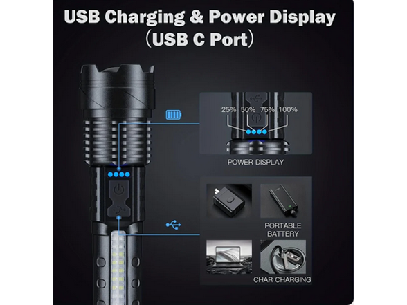 axl Senter LED Tactical Flashlight