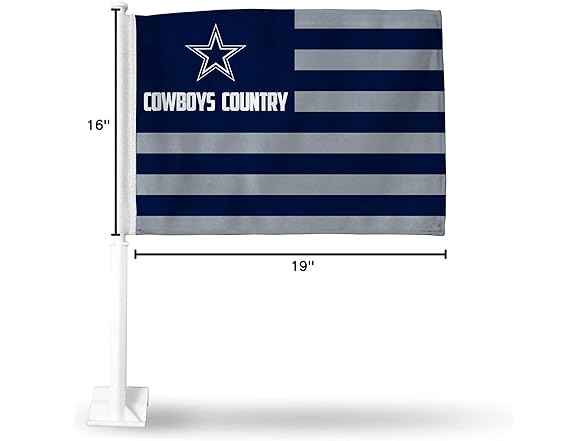 Dallas Cowboys Country Car Flag 16x19
