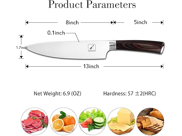 imarku 8 inch Chef Knife