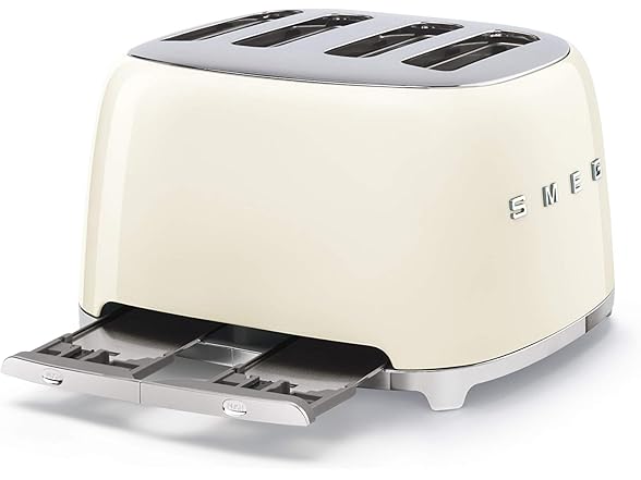 Smeg 50's Style Retro Aesthetic 4 Slice VARIES
