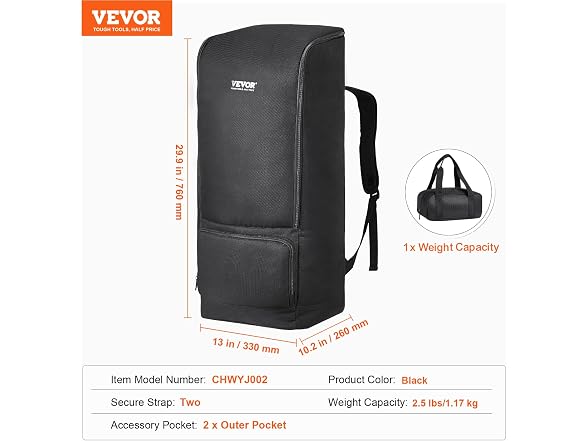 VEVOR Telescope Case, 29.9"