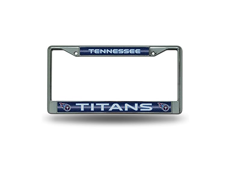 TITANS Bling Chrome License Plate Frame