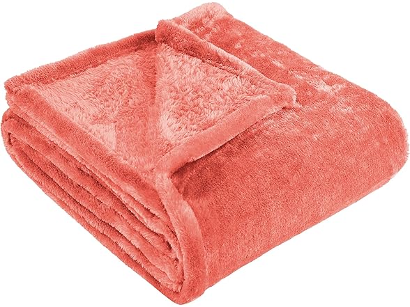 Superior Classic Solid Fleece Blanket