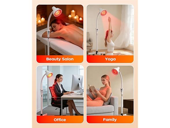 LHCYLDQ Infrared Light Therapy Lamp