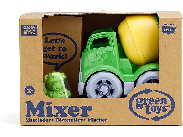 Green Toys Mixer Construction Truck