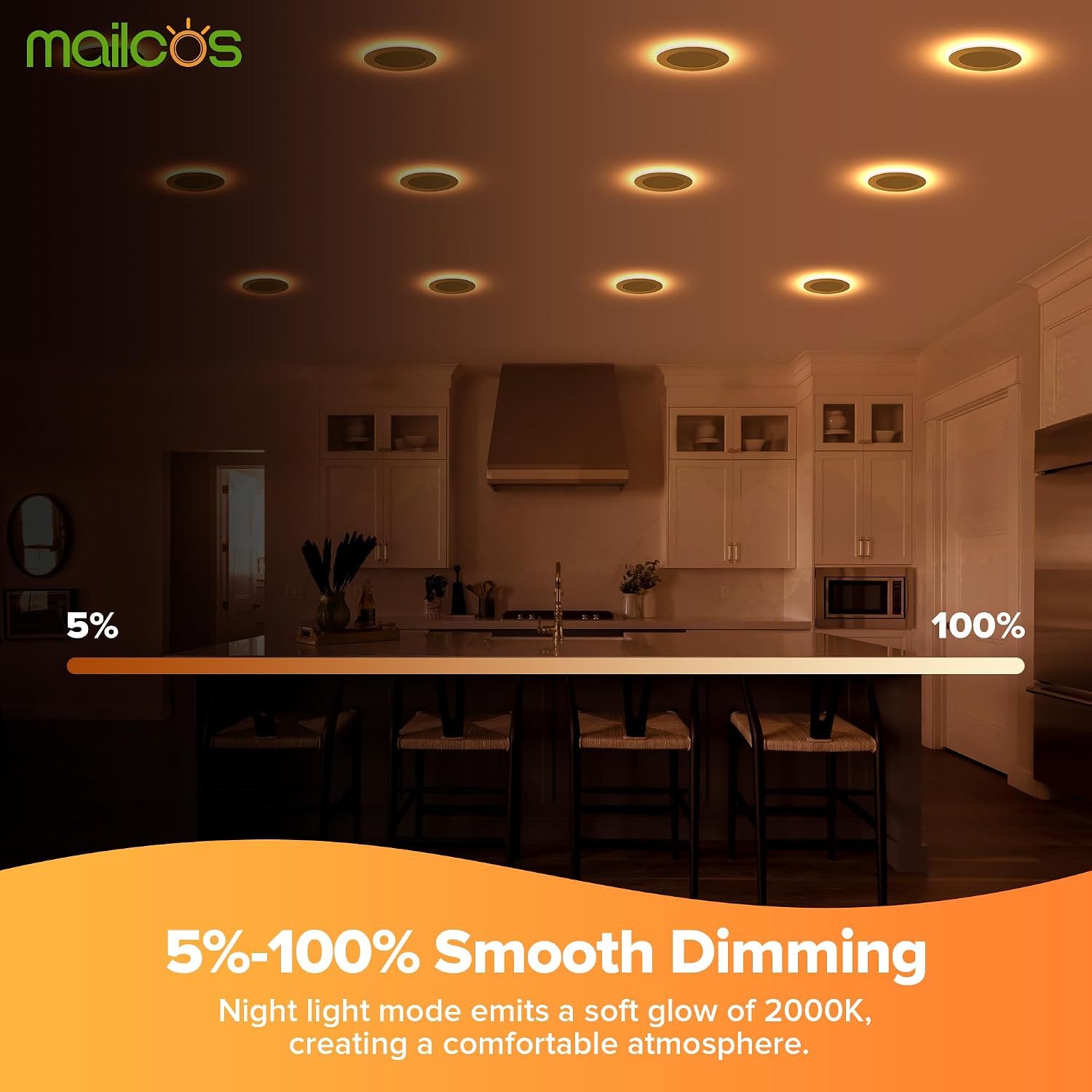 Dimmable LED Recessed Ceiling Light 12-Pack - Gallery 9