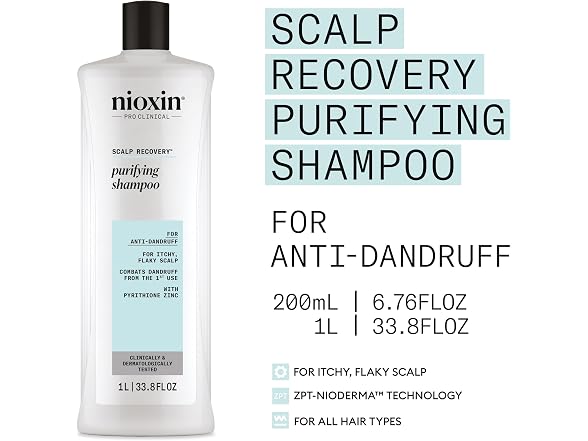 Nioxin Scalp Recovery System Purifying Shampoo