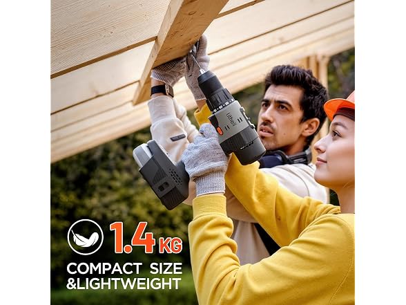 Litheli 20V Cordless Drill Driver Set