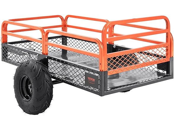 VEVOR Heavy Duty Steel ATV Dump Trailer