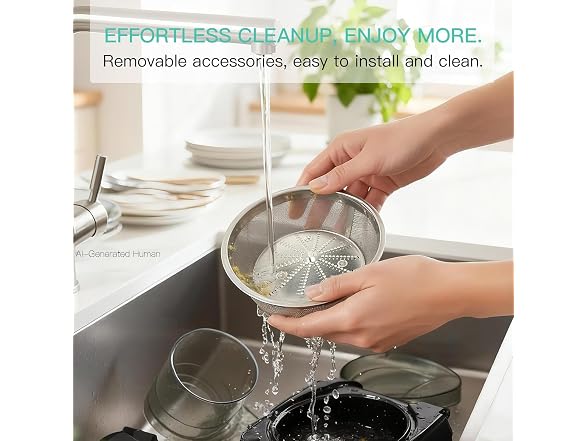AZEUS Juicer Extractor with Titanium Blades