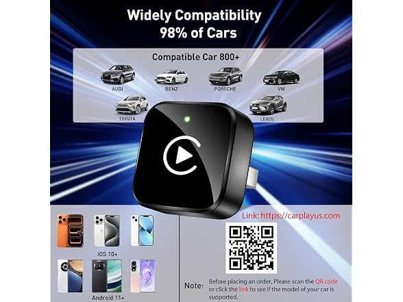 iGENJUN CarPlay Adapter Mini 2026