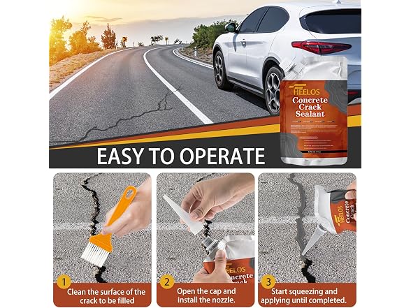 Heelos Concrete Crack Filler 6 Pack