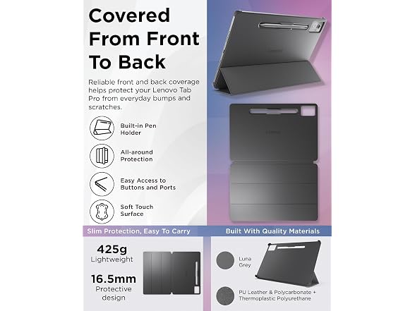 Lenovo Folio Case for Idea Tab Pro, Prot