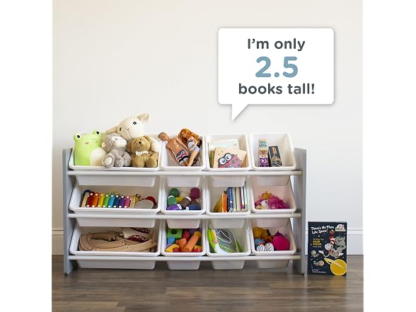 Humble Crew Made for Me Kids Toy Storage Organizer with 12 Storage Bins